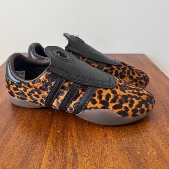 Adidas Taekwondo Mei Sneakers Leopard Print - Picture 1 of 11